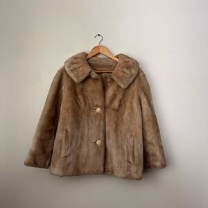 Vintage Faux Fur Coat